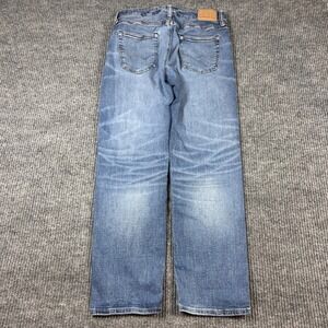 American‎ Eagle Outfitters Mens Athletic Straight Jeans Medium Wash Size 30x30